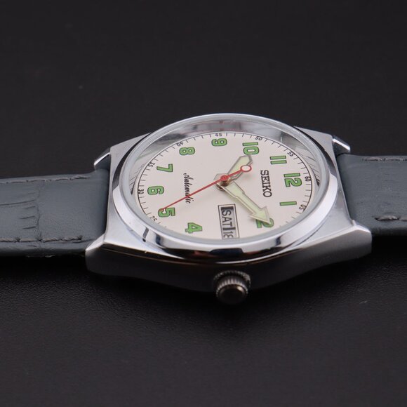 Vintage Seiko 5 Automatic 6309A Japanese Movement 17J D/D Men's Wrist Watch - Picture 8 of 15